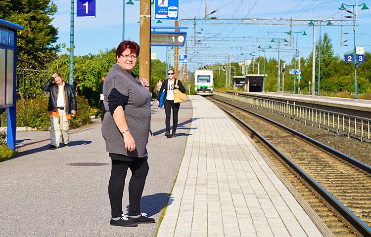 Krista Virran elämä kulkee ammatin vaihdon jälkeen uusilla raiteilla.
