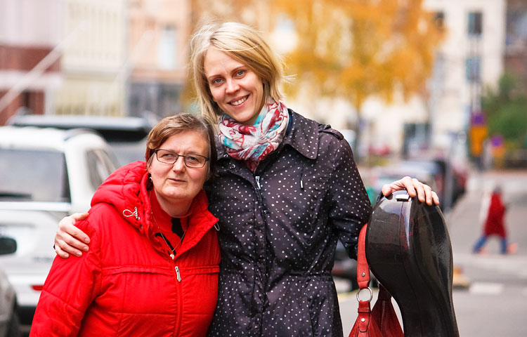 Ulla Lampela ja Katariina Hietaniemi ovat olleet kaveruksia jo monien vuosien ajan.