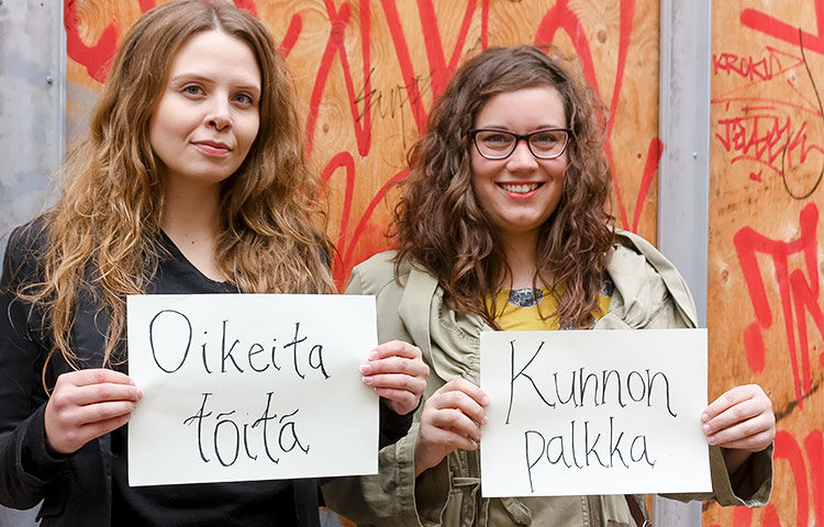 Myö Hostelin perustajat Jenny Närhinen ja Maiju Sundvall turhautuivat kehitysvammaisten ihmisten surkeaan työtilanteeseen ja päättivät tehdä asialle jotakin.