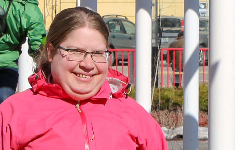 Sanna Koskimaa odottaa innolla ensimmäistä vertaisvalmentajatehtäväänsä.